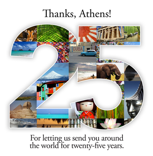 25 Years of Travel Consulting in Athens